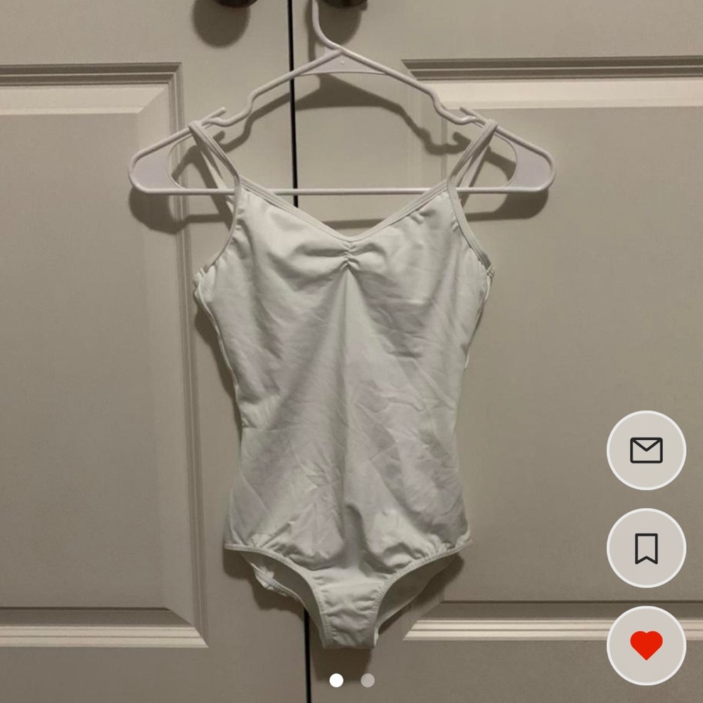 white leotard